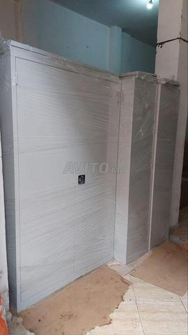 armoire métallique hautte avec 2 porte coulisse - 2
