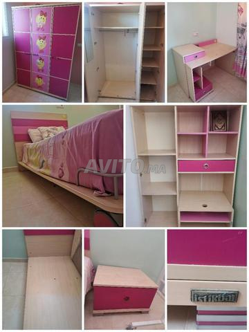 Chambre à coucher fille complète 