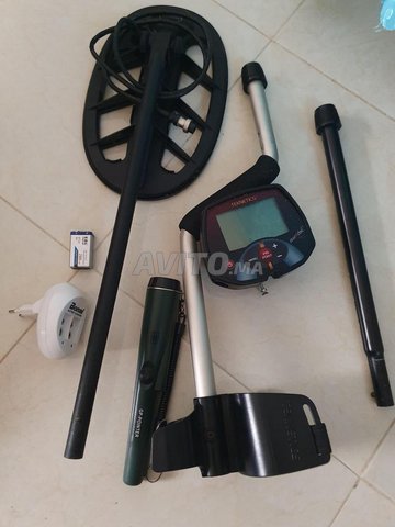 détecteur metal plus pointeur plus batterie