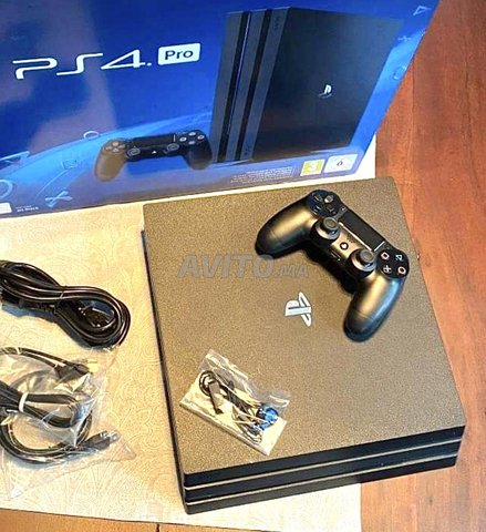 Ps4 Pro 1tb avec les jeux