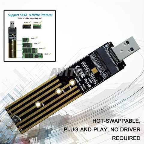NVME SSD to USB 3.1 Adapter