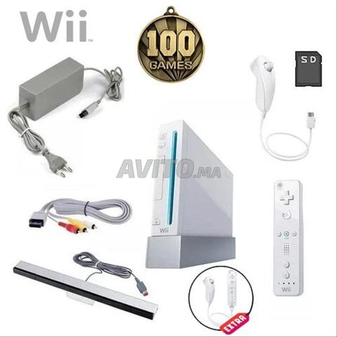 Nintendo wii avec plus de 100 jeux