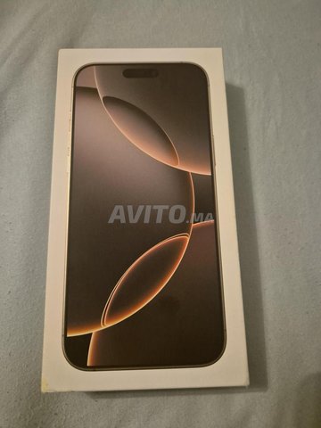 iPhone 16 Pro max 256GB, Dessert Titanium
