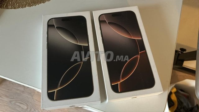 iPhone 16 pro max 256 Go carte SIM tout neuf