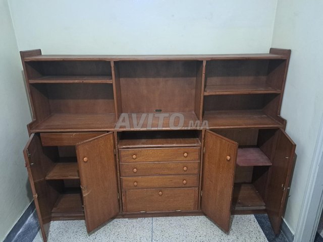 Bibliothèque et meuble TV