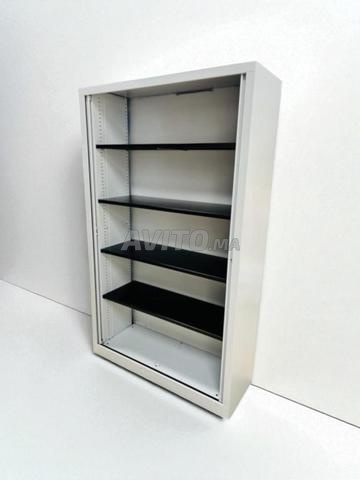 Armoire 120x200cm Marcadet à rideaux coulissant - 2