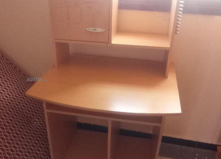 Bureau Table en Bois Massif,