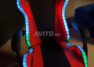 chaise gaming RVB color