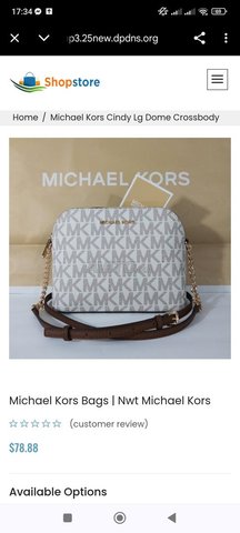 Sac bandoulière Michael Kors ORIGINAL en Cuir