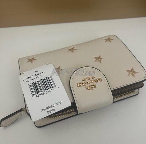 Portefeuille COACH Nouvelle Collection en CUIR 