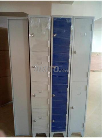 vestiaire 1 2 3 4 portes métallique - 2