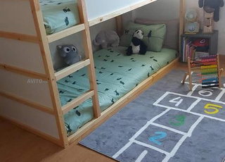 vente lit superposé avec bureau