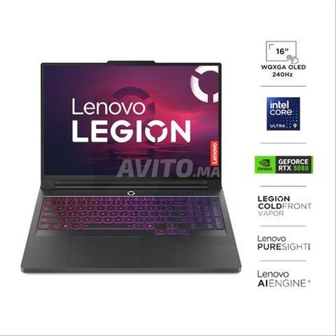 PC Gamer Legion 7 Pro Ultra 9 275HX -RTX 5080 16GB