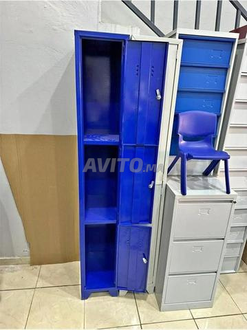 vestiaire et casier métallique