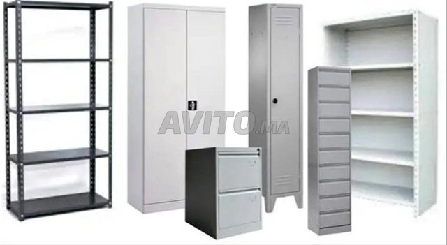 armoire métallique battante/coulisse/rideau