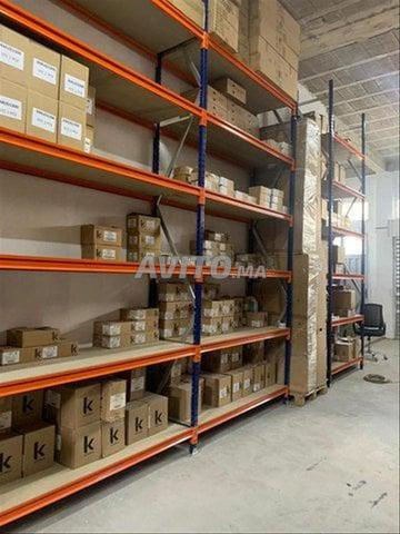 rayonnage semi lourd pour le poids 500 kg 