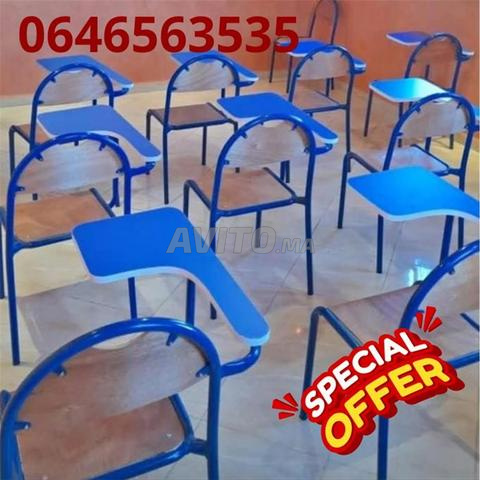 Mobilier scolaire chaise semi métallique