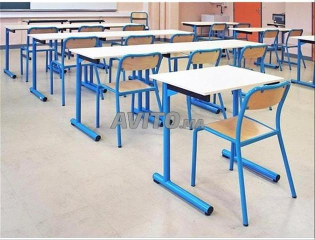Fabrication table scolaire en promotionb