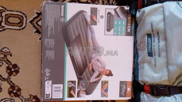 Tente 2/3 places sac de couchage matelas - 2