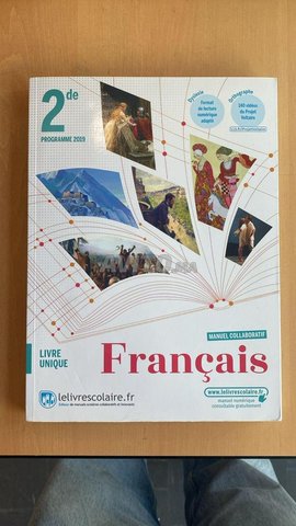 livres, manuels scolaires 2nde generale mission