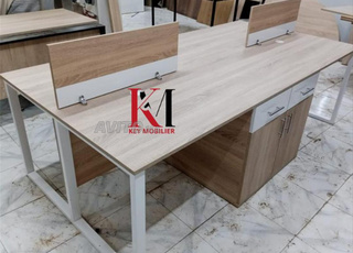 fabrication  des bureau Bench 2 3 4 positon  