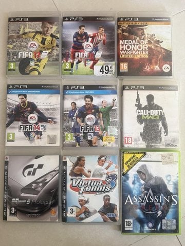 Collection de Jeux PS3 originaux