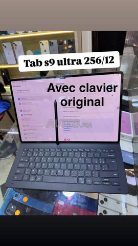 SAMSUNG TAB S9 ULTRAT 256G 12G RAM COMME NEUF 