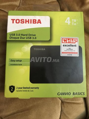 DD externe 4TB NEUF Italy 