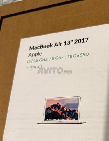 Macbook air 13 2017