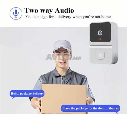 Sonnette Vidéo Intelligente WiFi