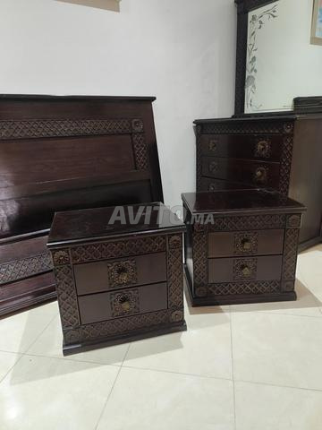 بيت النعاس عوووود  Chambre à à coucher bois massif - 2