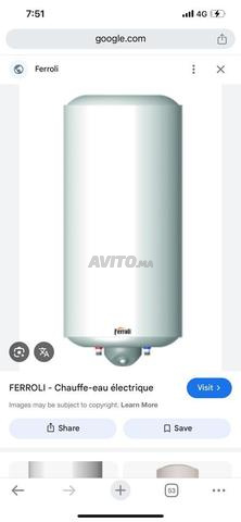 Cheauf  eau électrique firroli 150 l