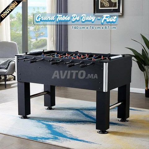 Grand Table De Baby Foot  - Adultes & Enfants - 