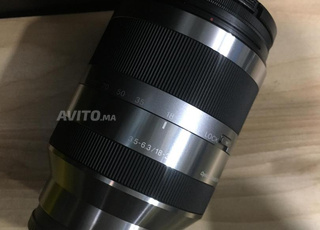 Sony Objectif 18-200 mm Ouverture F3.5 etat Neuf