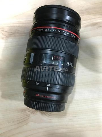 Canon EF USM  24 -70 mm f2.8 série  tres bon etat  - 2