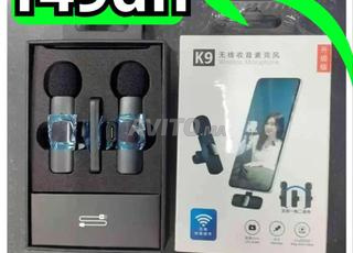 💰 أرخص مايكروفون  لاسلكي  للتسجيل والبث المباشر 