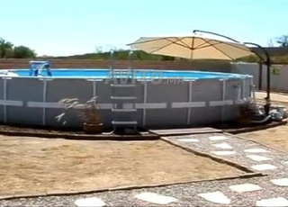 piscine intex 6Mx132m profondeur 