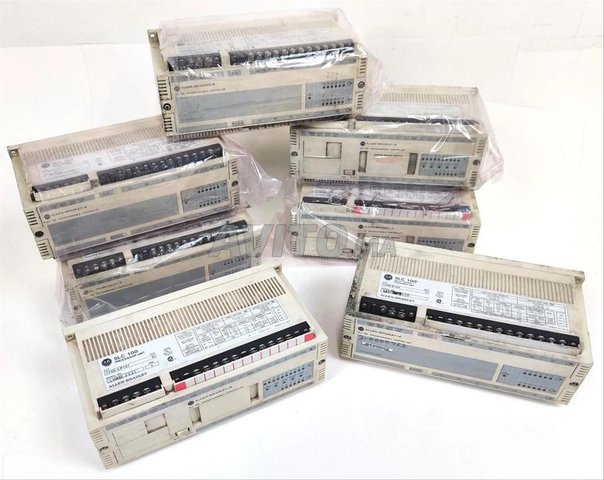 Lot de 7  Allen Bradley SLC 100 PLC 1745-LP101