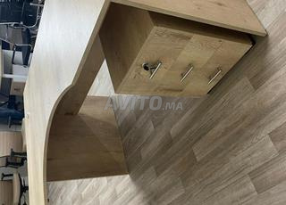 Bureau PASKO AVEC RETOUR ET CAISSON MOBILE 