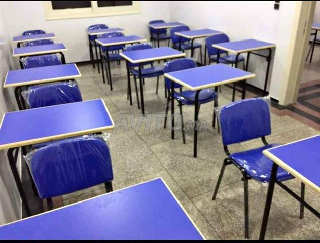 mobilier scolaire / table et chaise scolaire 