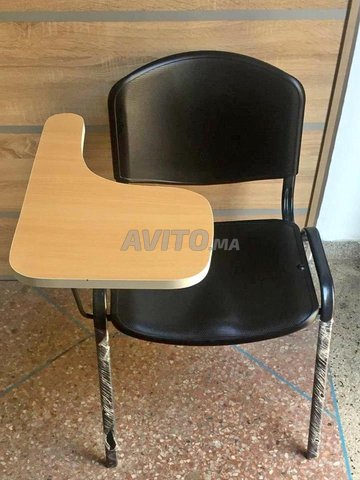 chaise scolaire avec écritoire 