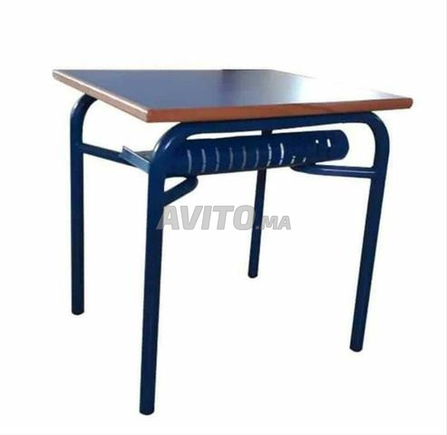 Table Scolaire Individuelle Avec Casier métalliqu