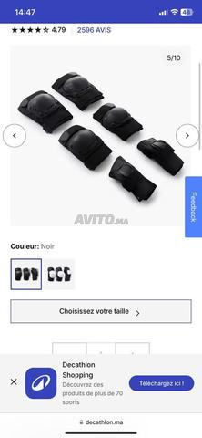 Set 3x2 protections FIT 500 marque(oxelo)/tailleL