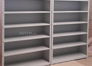 rayonnage avec fond et parois EN STOCK