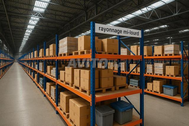 Rayonnage Mi Lourd توصيل لجميع المدن - 2