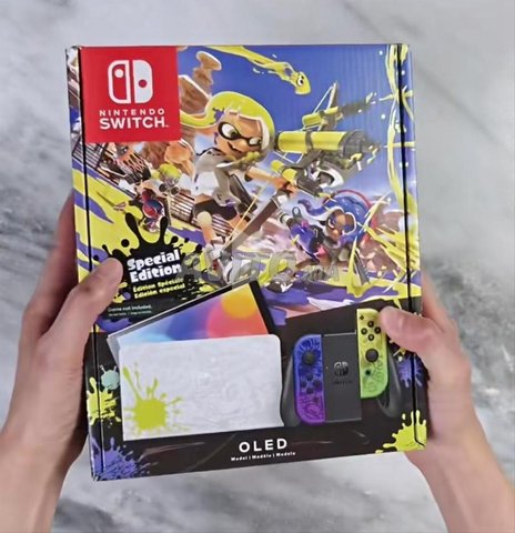 (AVEC JEUX) SWITCH OLED COMBO SPLATOON 