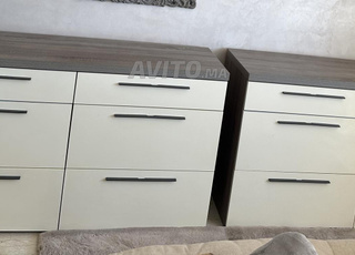 Lot de Deux Commodes modernes à tiroirs