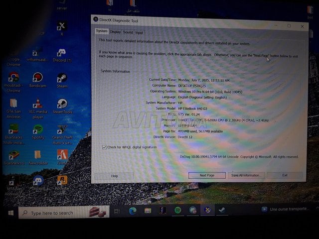 Pc Hp EliteBoook 840 G3 