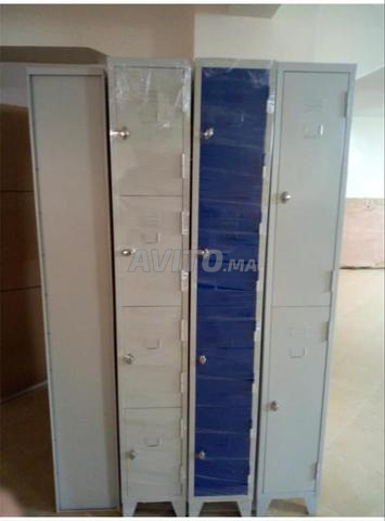 vestiaire 1 2 3 4 portes métallique - 2