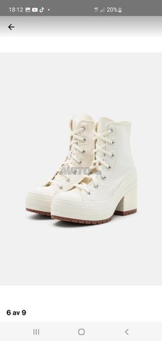 Belles chaussures neuves Converse 40 
